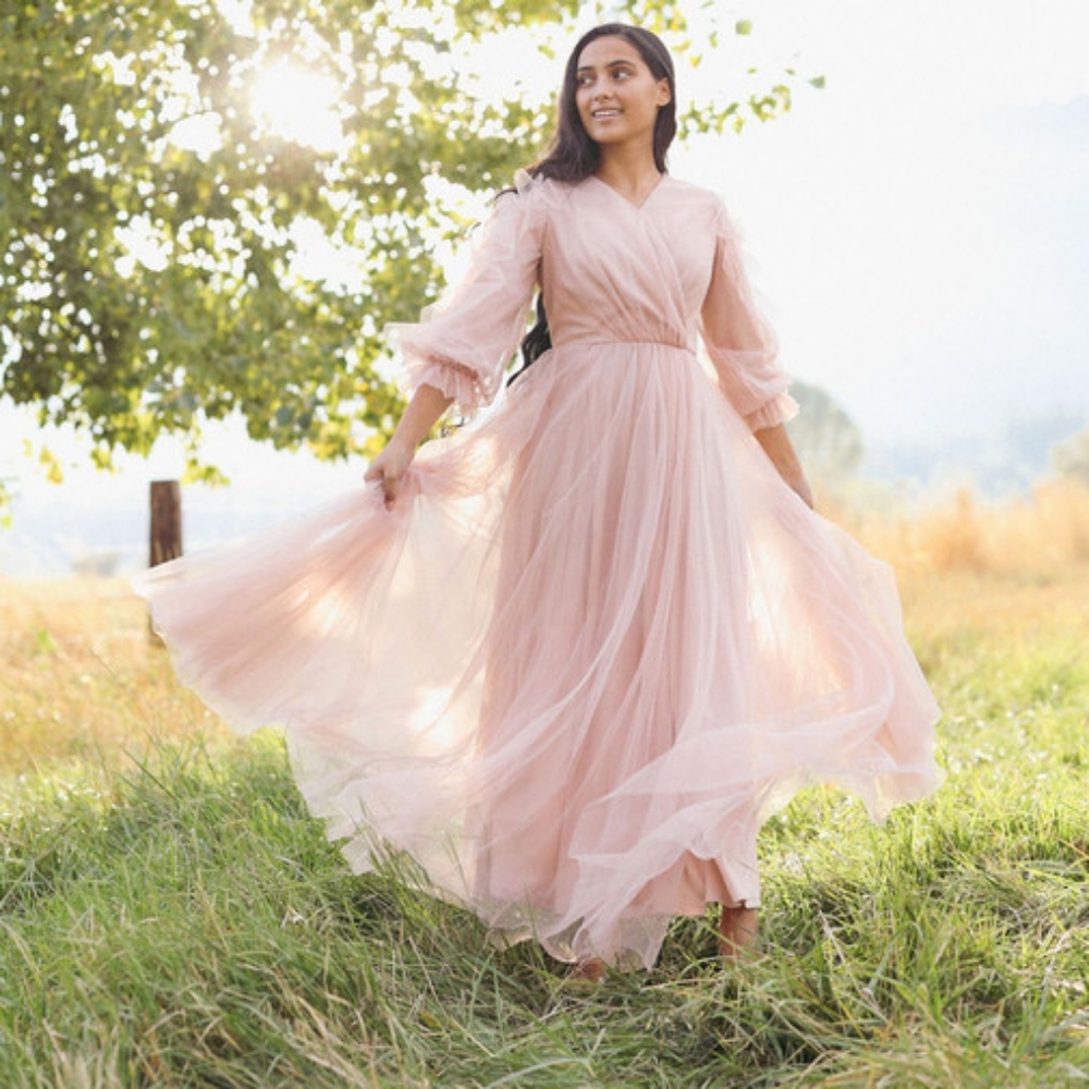 FOR @carenas1 ONLY!!  Dainty Jewells Charmed to Meet You dress in Blush